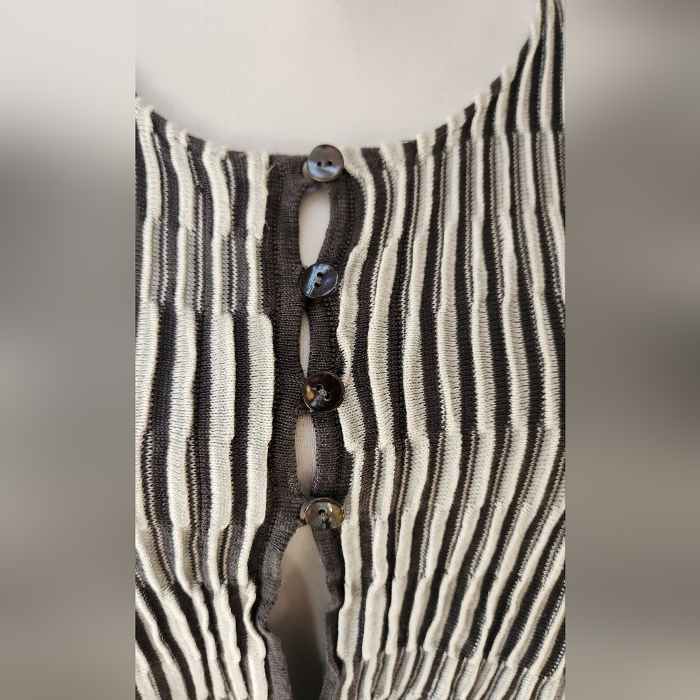 Matthildur 2pc Grey Sweater Skirt/Cardigan Set Size S-top M-Skirt - Picture 4 of 9